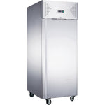852lt Commercial Bakery Freezer Stainless steel Upright cabinet Single door 800x600mm Ventilated cooling - F6080