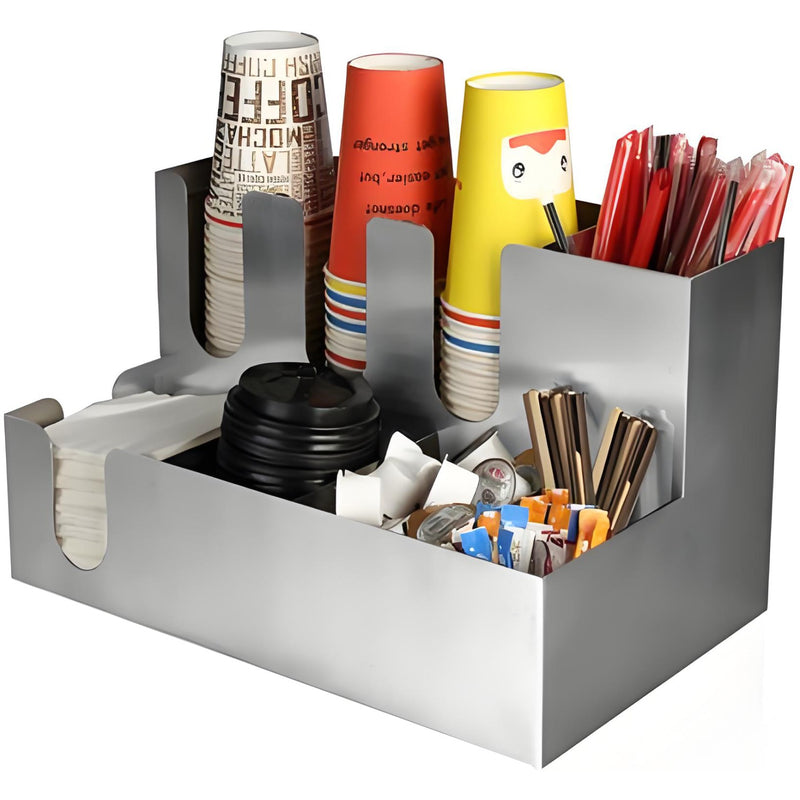 Stainless Steel Cup Holder / Dispenser Φ100mm Cups 3 Stacks - 62002