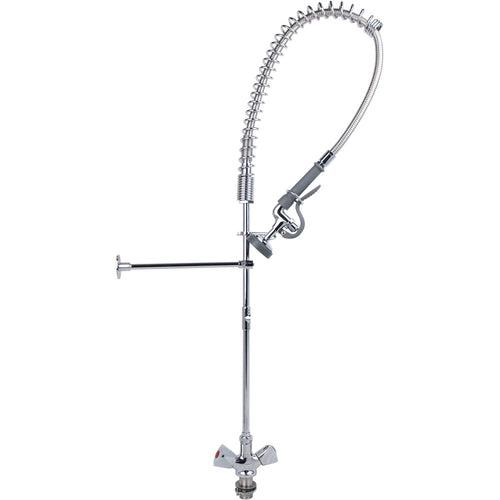 Standard Pre Rinser with Compression Cartridge and Rotary Handle Chrome Plated Brass - 6902A