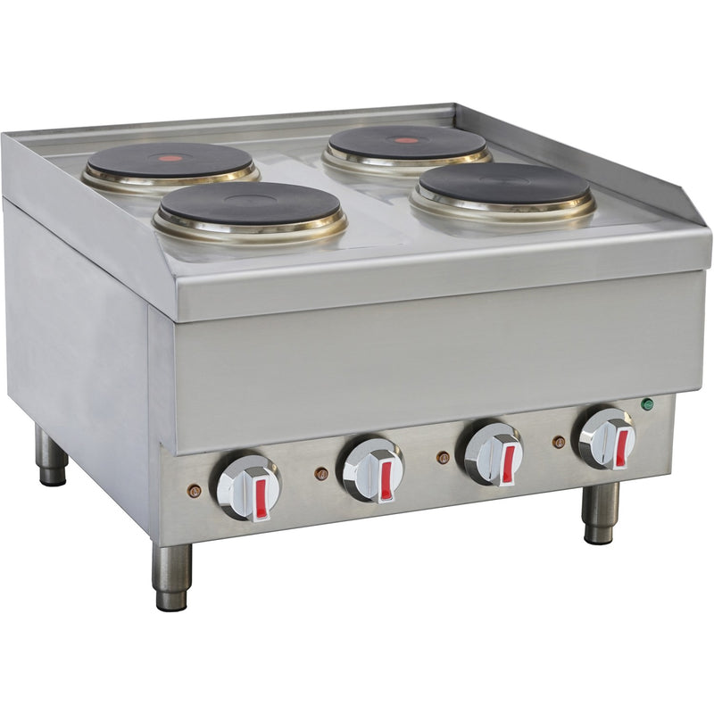 Professional Electric Boiling top 4 plates 7kW - 6ETZ4