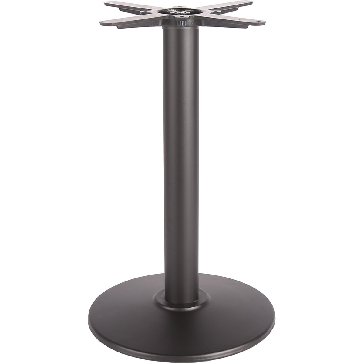 Black Cast Iron Table base Round Ø430mm Standard height - A001A