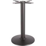 Black Cast Iron Table base Round Ø430mm Standard height - A001A