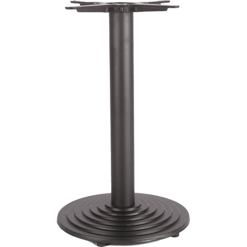 Black Cast Iron Table Base Round Ø430x720mm - A006A