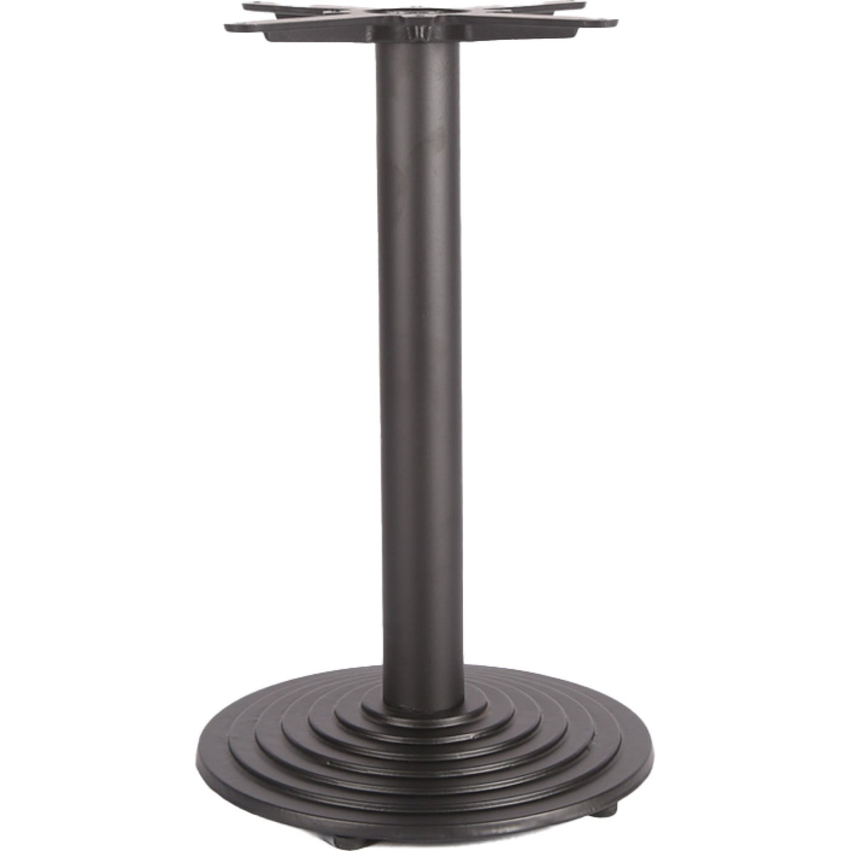 Black Cast Iron Table Base Round Ø550x720mm - A006B
