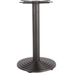 Black Cast Iron Table Base Round Ø550x720mm - A006B