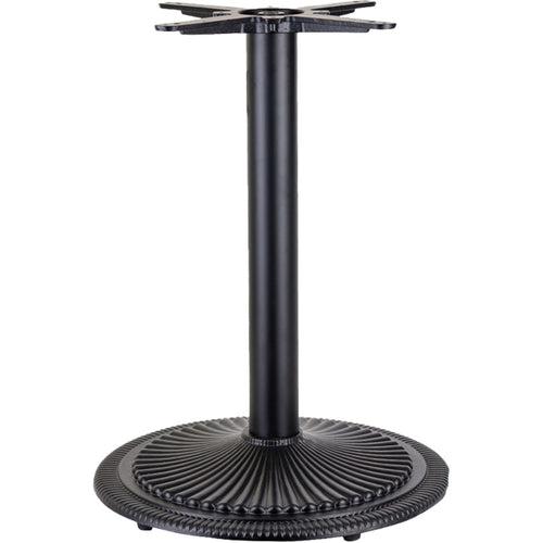 Black Cast Iron Table Base Round Ø550x720mm - A007