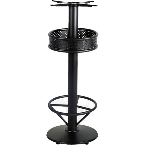 Black Cast Iron Table Base Round Ø430x720mm - A026A