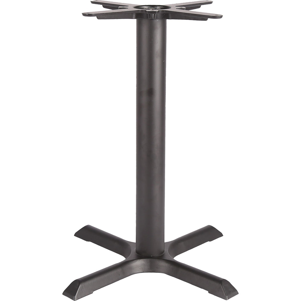 Black Cast Iron Table base 560mm Standard height - A053A
