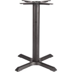 Black Cast Iron Table base 560mm Standard height - A053A