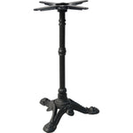 Black Cast Iron Table Base Tri-Leg 470x720mm - A082