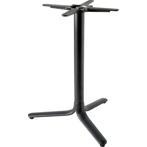 Black Cast Iron Table Base Tri-Leg 600x720mm - A138