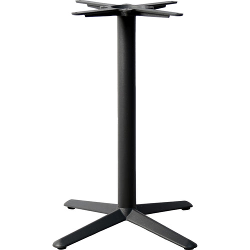 Black Cast Iron Table base 600mm Standard height - A144