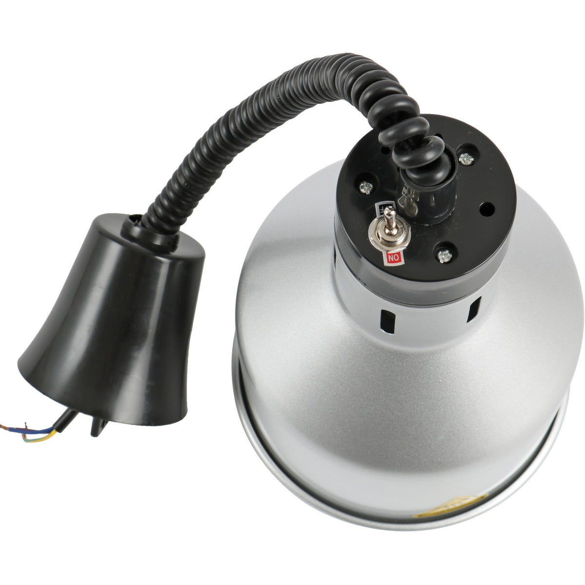 Rise & Fall Dome Heat Lamp Silver - A65121205