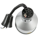 Rise & Fall Dome Heat Lamp Silver - A65121205