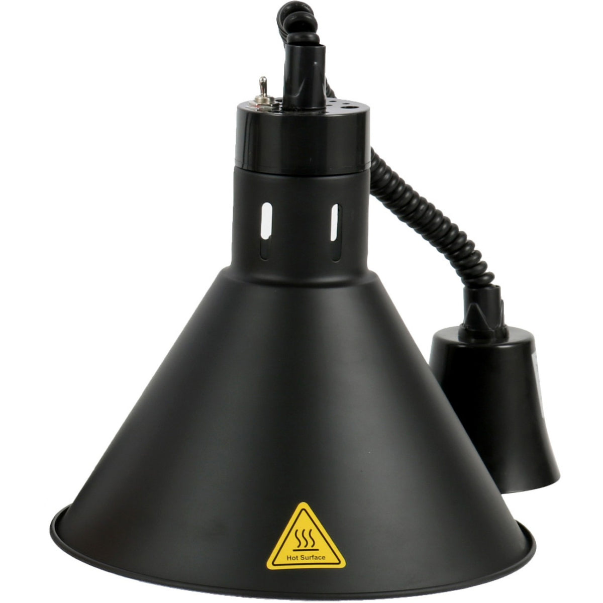 Rise & Fall Dome Heat Lamp Black - A65121302