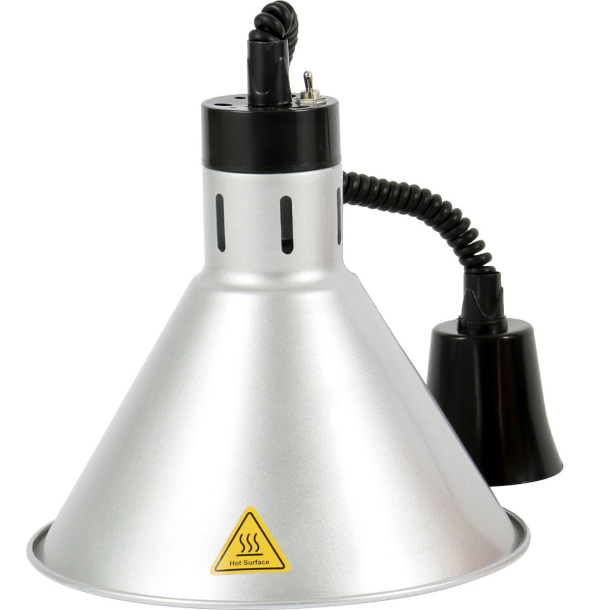 Rise & Fall Dome Heat Lamp Silver - A65121305
