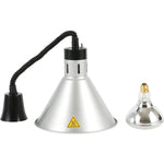 Rise & Fall Dome Heat Lamp Silver - A65121305