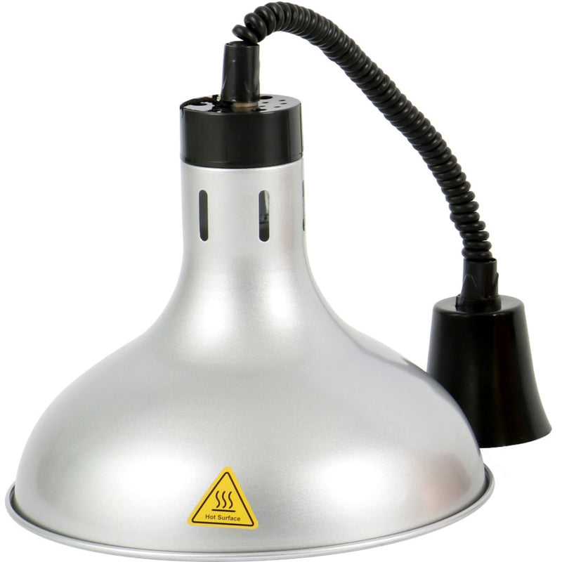 Rise & Fall Dome Heat Lamp Silver - A65121405