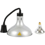 Rise & Fall Dome Heat Lamp Silver - A65121405