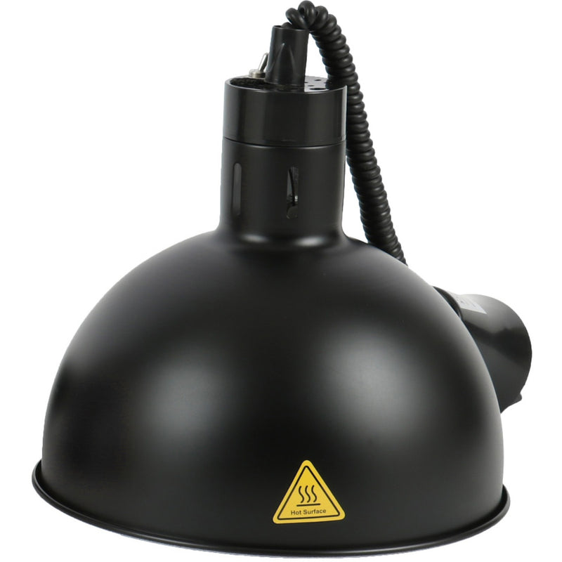 Rise & Fall Dome Heat Lamp Black - A65121502