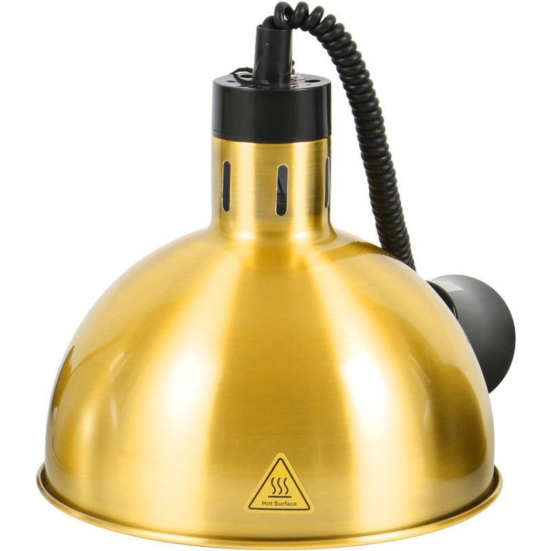Rise & Fall Dome Heat Lamp Titanium Gold - A65121504