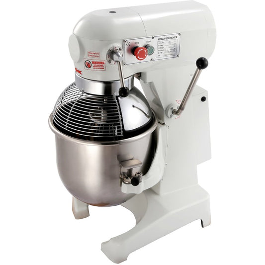 Professional 10L 2-Speed Planetary Food Mixer – White | ADM10WHITE