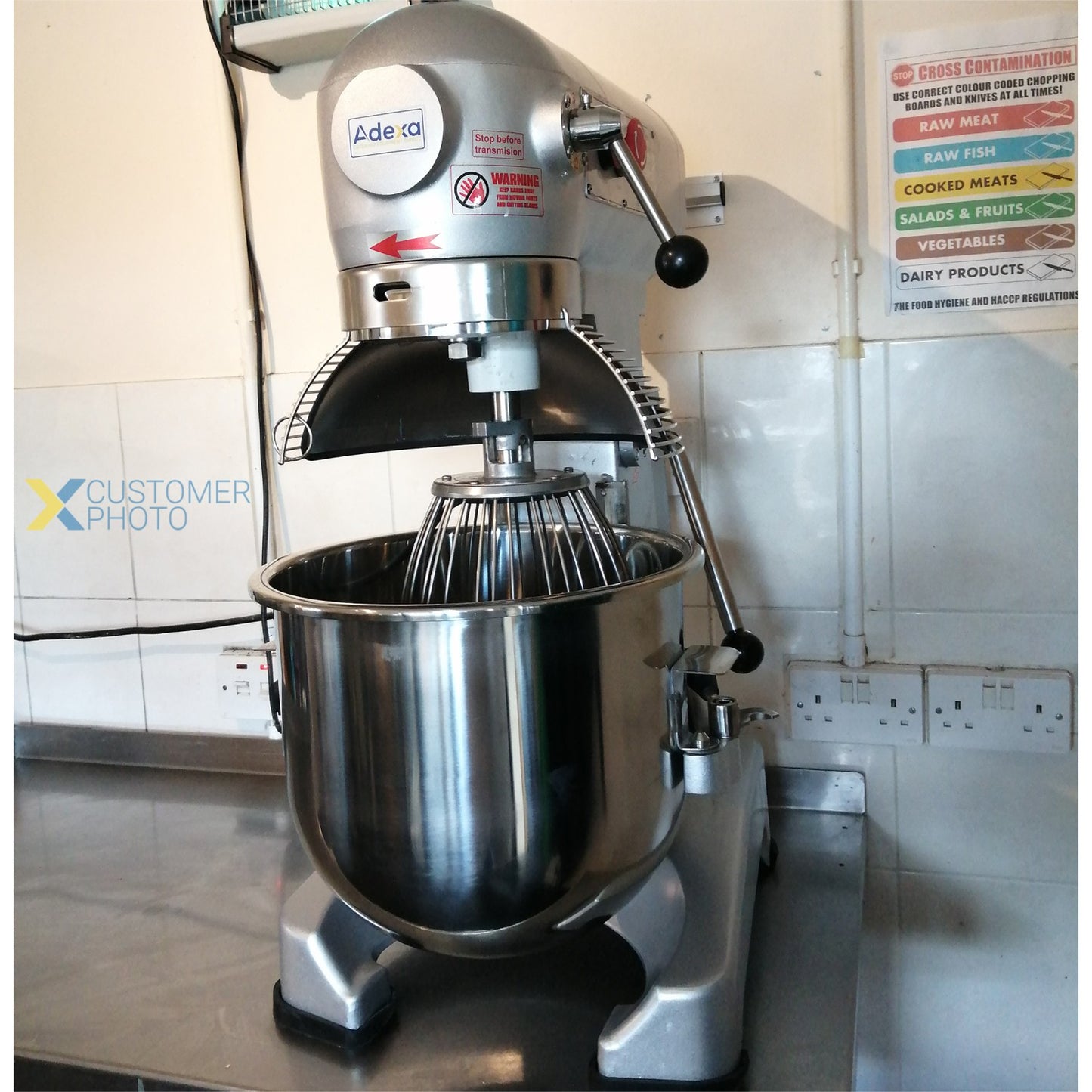 Professional Planetary mixer 20 litres 3 speeds - ADM20