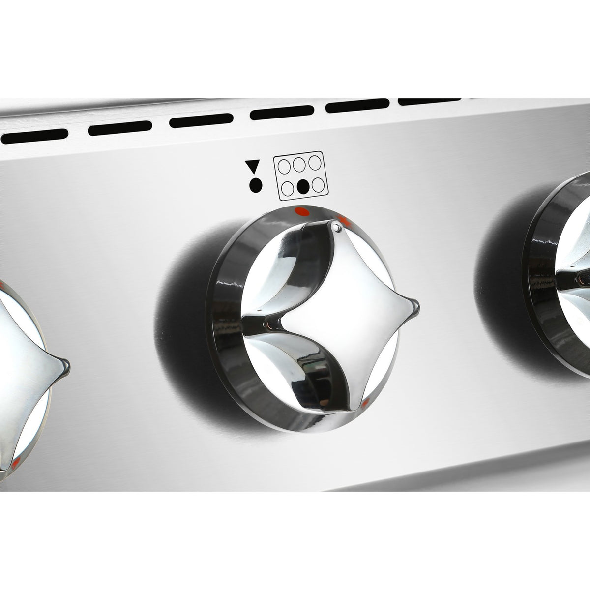 Professional Gas range 6 burners 45kW Electric Oven 5.8kW 700mm Depth - ADX776A