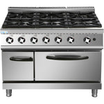 Professional Stainless Steel Gas Range Oven with 6 Burners - ADX776
