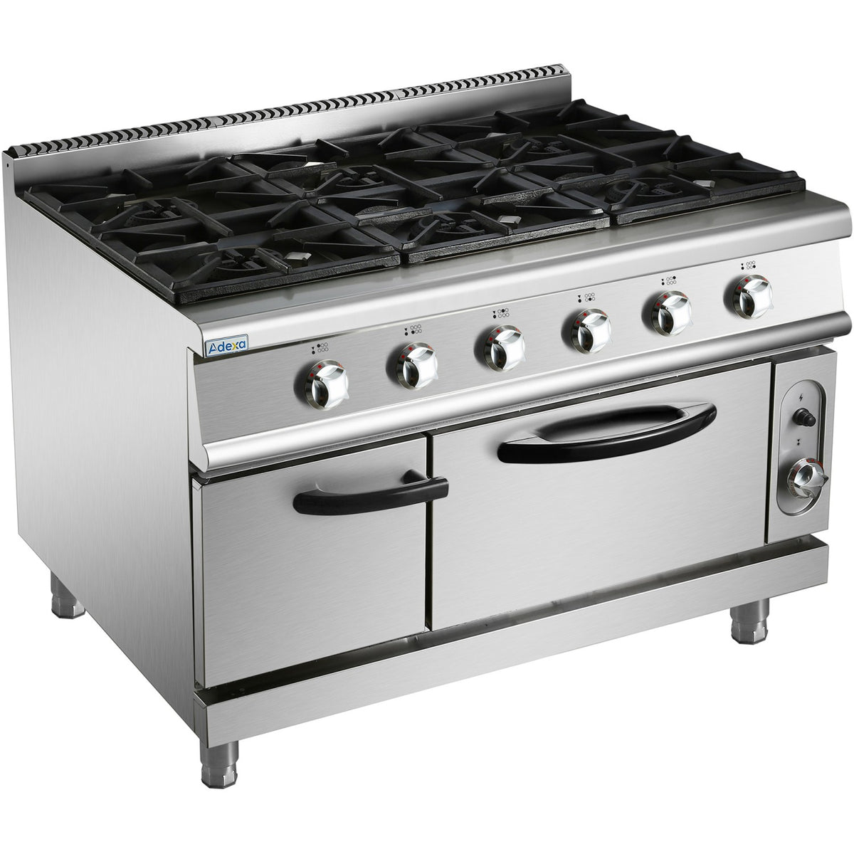 Professional Gas range 6 burners 36kW Gas oven 5.8kW 900mm Depth - ADX996Z