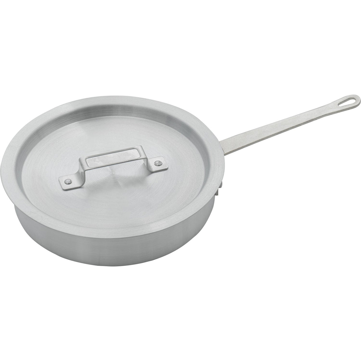 Professional Saute Pan with Lid Aluminium 6 litres - ALPAN7