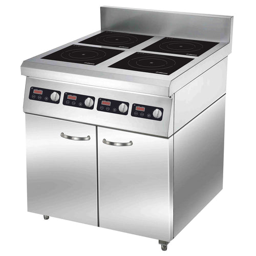 Commercial 4 Zone Induction Range 11.2kW 4 × 2.8kW 700mm 220V - ALTAY300