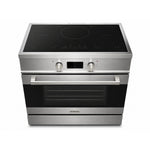 Commercial Stainless Steel Induction Range Cooker with 5 Zone Hob, 120L Oven, Air Fry & Rotisserie 895 x 620 x 884–914mm - ALTAY700