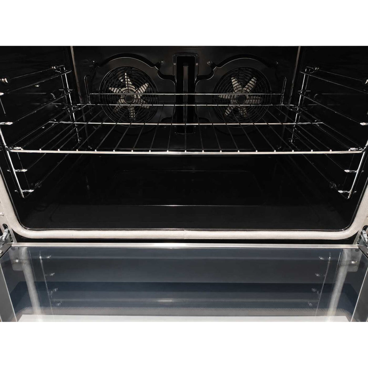 Commercial Stainless Steel Induction Range Cooker with 5 Zone Hob, 120L Oven, Air Fry & Rotisserie 895 x 620 x 884–914mm - ALTAY700