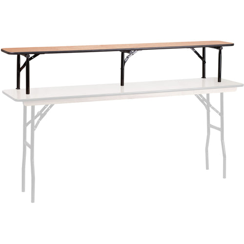 Folding Bar Top Table 6ft Plywood 1830x300x300mm - AOX224