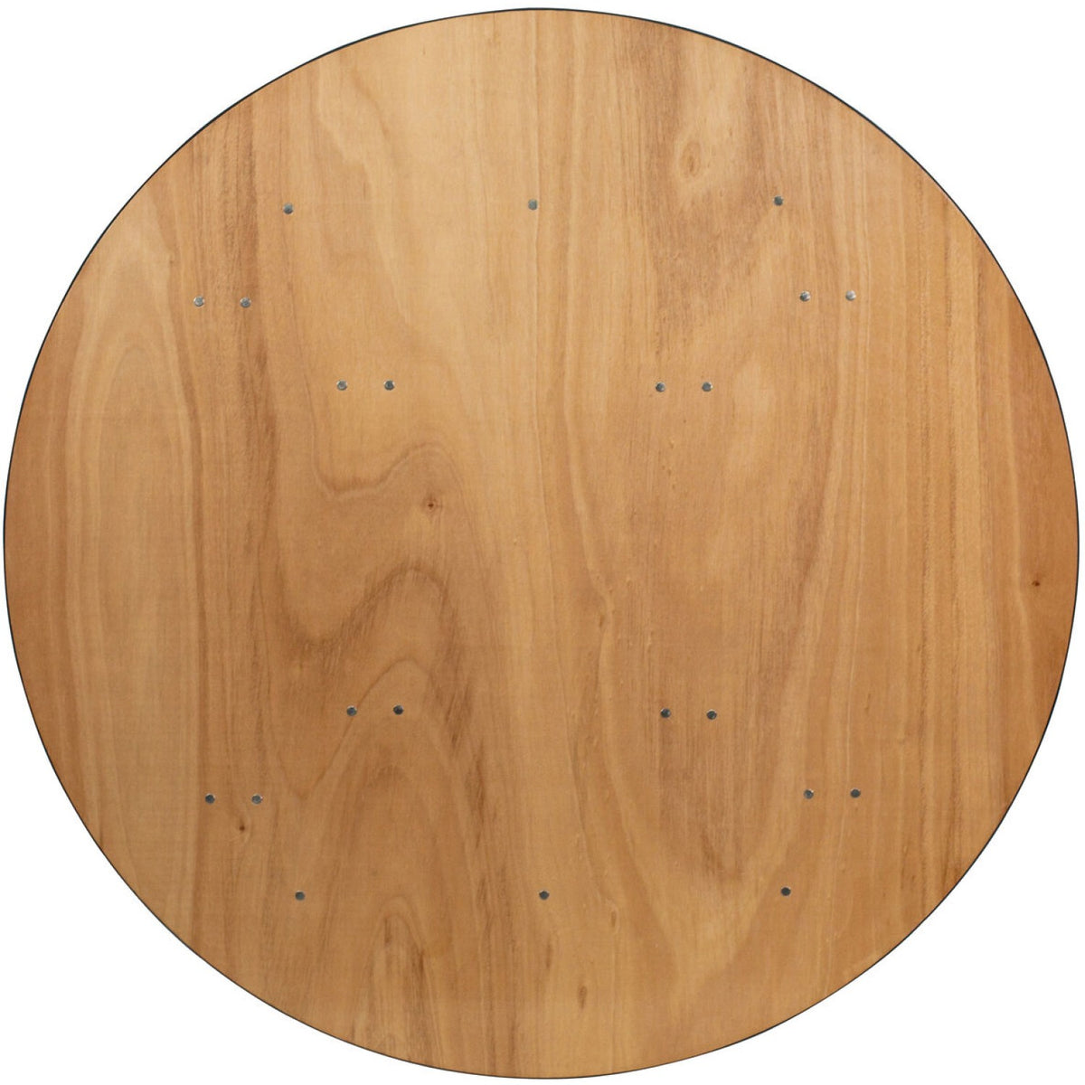 Round Folding Banquet Catering Table 5ft Plywood 1530x760 - AOX212