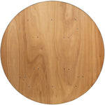 Round Folding Banquet Catering Table 5ft Plywood 1530x760 - AOX212