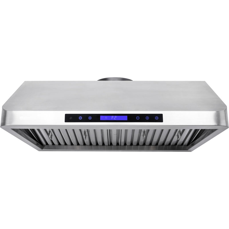 Commercial Extraction Canopy with Filter, Range Hood, Fan, Lights & Speed Control 900mm - AP238PS1536