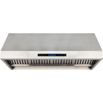 Commercial Extraction Canopy with Filter, Range Hood, Fan, Lights & Speed Control 900mm - AP238PS8336