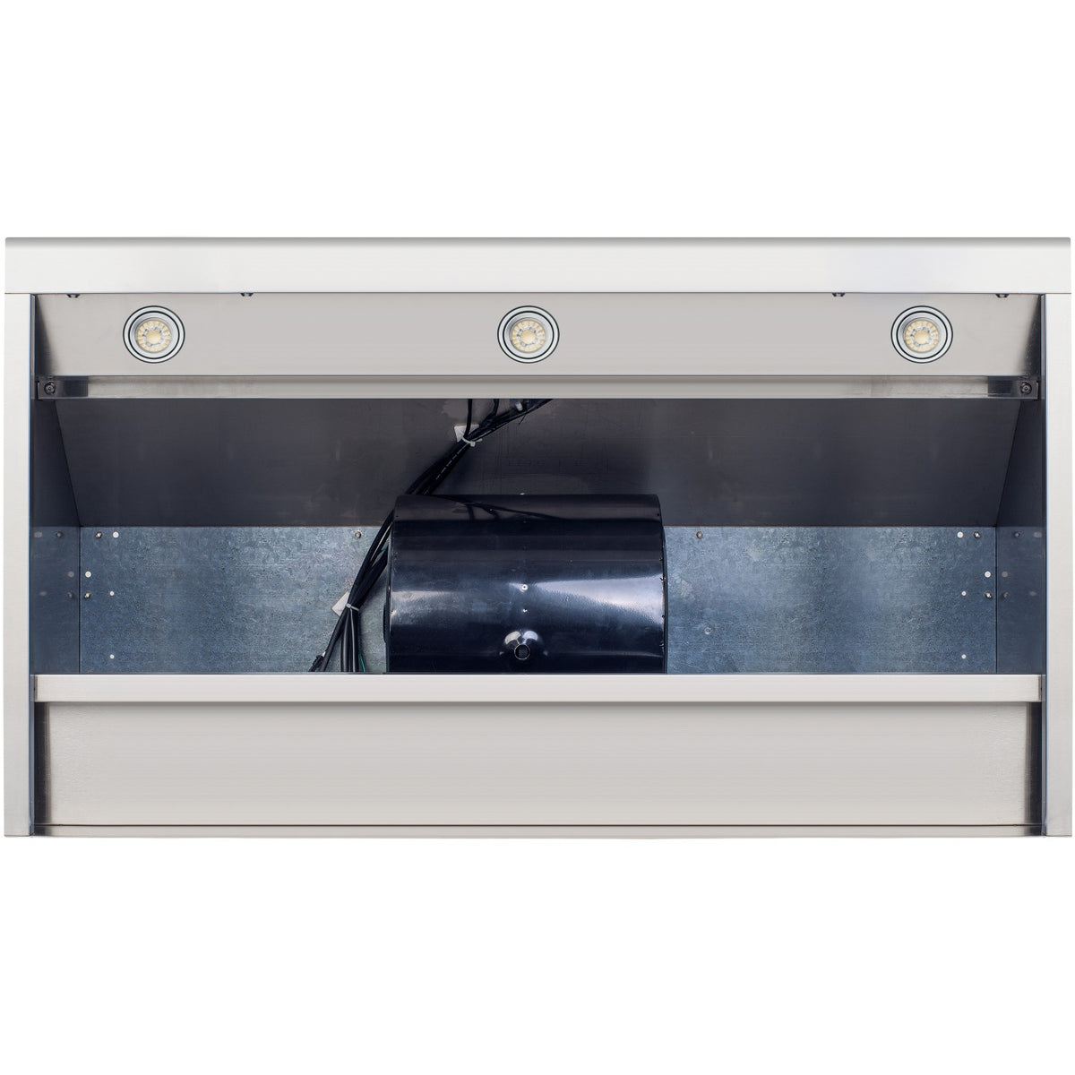 Commercial Extraction Canopy with Filter, Range Hood, Fan, Lights & Speed Control 900mm - AP238PS8336
