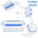 Air Tight Food Storage Container 3 Litre Translucent - ATS3L