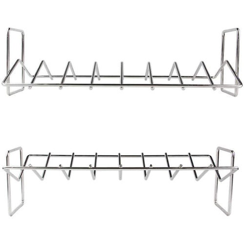 BBQ Roasting & Rib Rack for 16'' & 18'' Kamado grills - AUURM