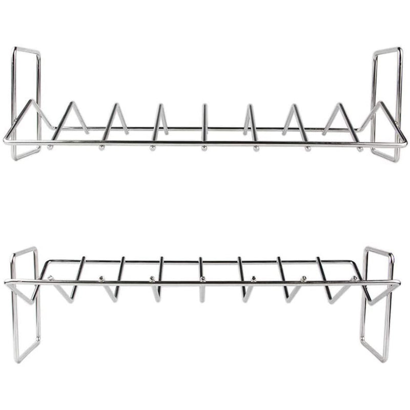 BBQ Roasting & Rib Rack for 16'' & 18'' Kamado grills - AUURM
