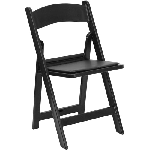 Foldable Chair Polypropylene Resin Black - AOX240