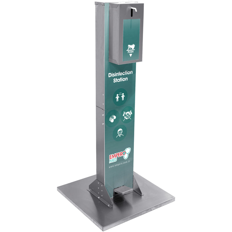 No-contact Disinfection Stand Stainless steel Height 1125mm - AYK001
