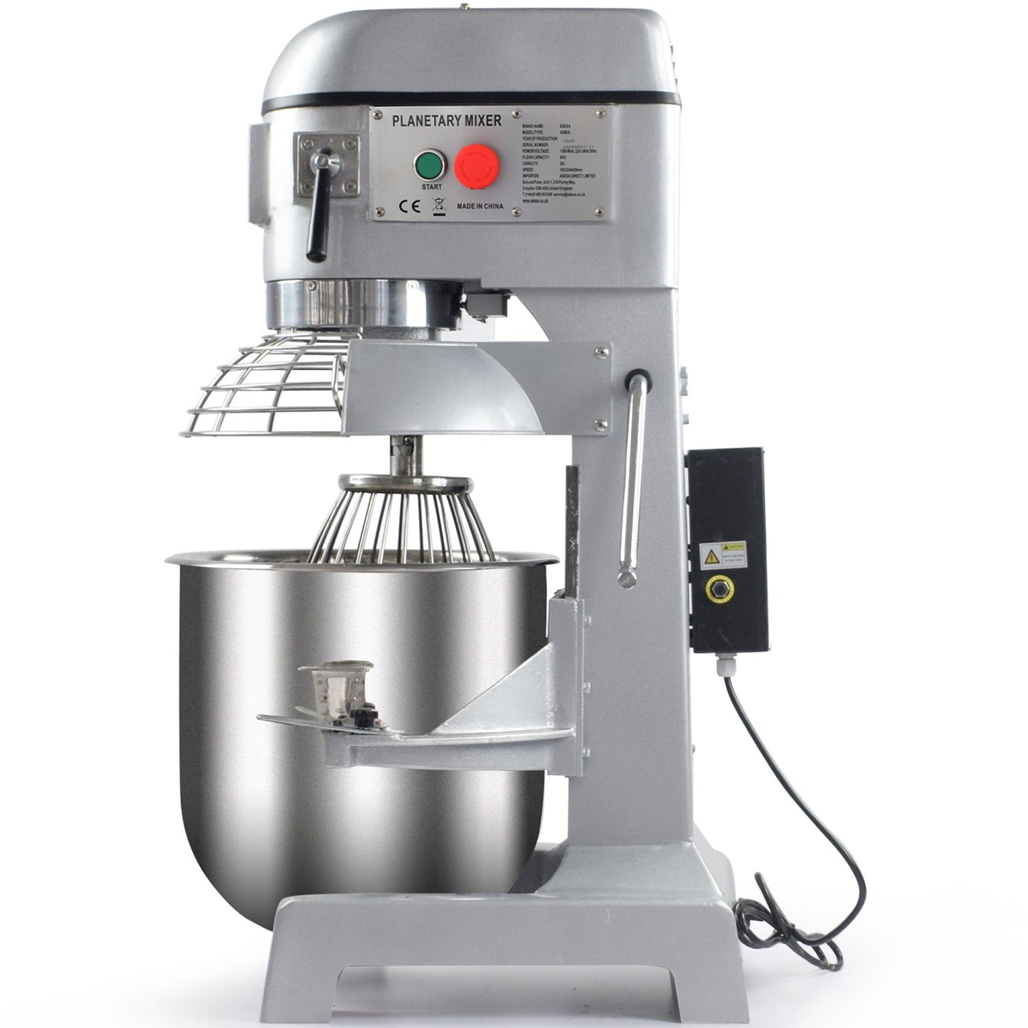 Professional Planetary mixer 30 litres 3 speeds - ADM30