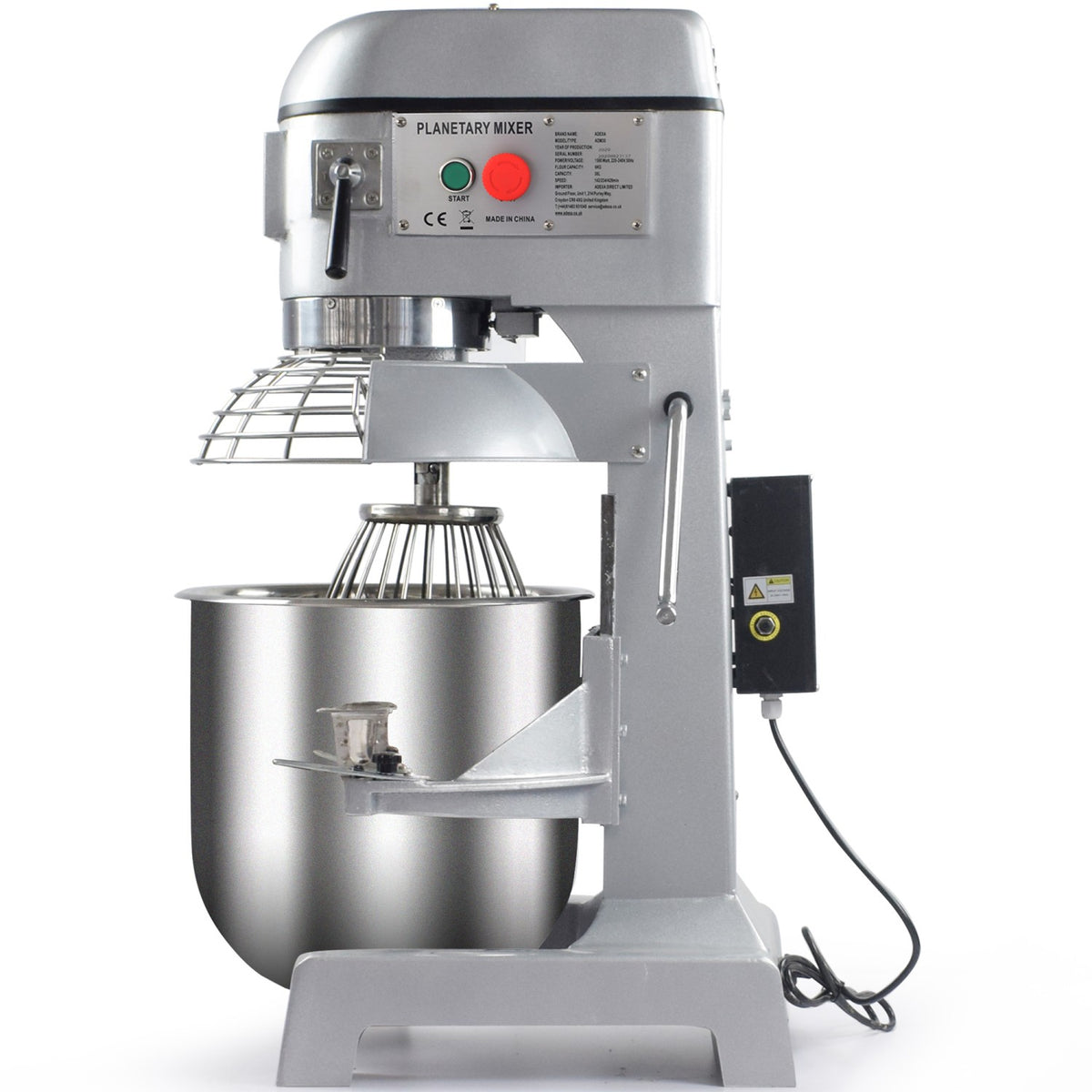 Professional Planetary Mixer 40 Litres 3 Speeds - ADM40