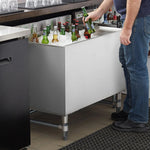 Commercial Beer Box Backsplash Stainless steel 910x610x760mm - BB243618