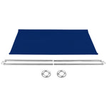 Dark Blue Canvas Barrier Panel Accessory 1430×700mm - BBPCB01DB