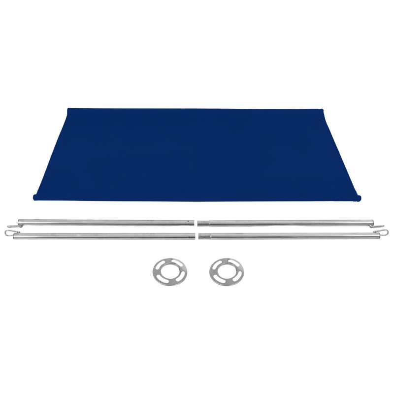 Dark Blue Canvas Barrier Panel Accessory 1430×700mm - BBPCB01DB